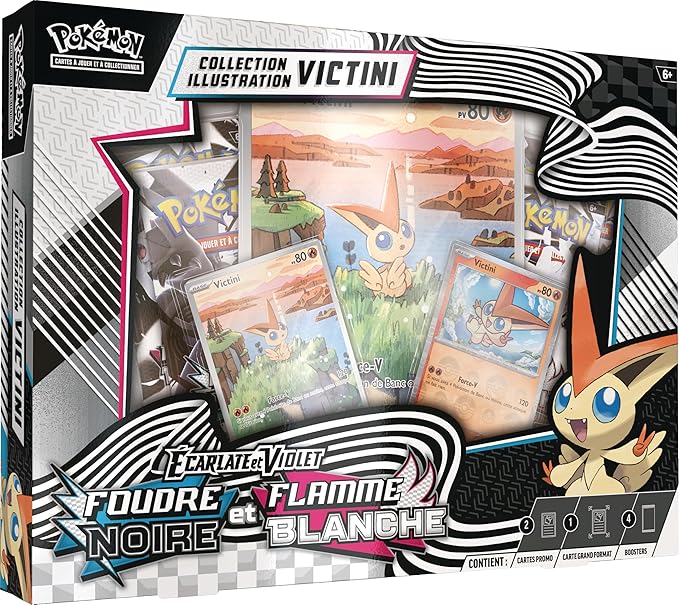 Collezione victini Luce nera e fuoco Bianco